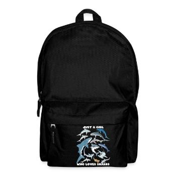 Tiger Shark Blue Shark Whale Shark Shark Species - Backpack - black - Front