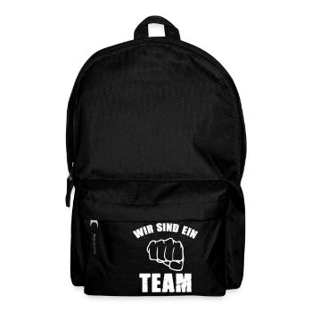 Nous sommes une équipe - Sac à dos - noir - Devant