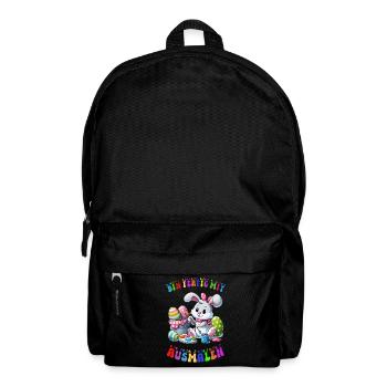 Ich bin mit Ausmalen fertig - Rucksack - Schwarz - Vorne