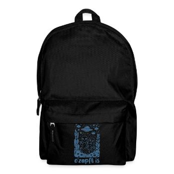 Aliens - O'zapft is - Festzelt, Bier und Gaudi - Rucksack - Schwarz - Vorne