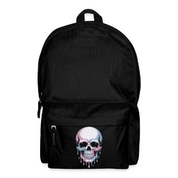 Kawaii Pastel Goth Skull - Backpack - black - Front