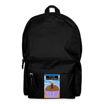Welcome to the Dessert - Backpack - black - Front