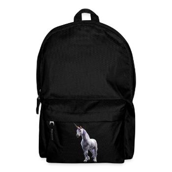 Licorne Poney Cavalier Chevaux Équitation Licornes - Sac à dos - noir - Devant