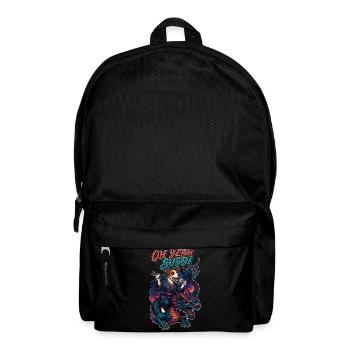 Sushi Jack Russell Terrier Kimono Drache Geschenk - Rucksack - Schwarz - Vorne