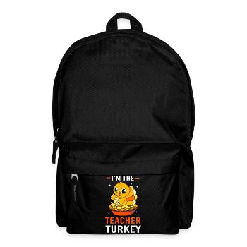 Lehrer Thanksgiving Lehrerin - Rucksack - Schwarz - Vorne