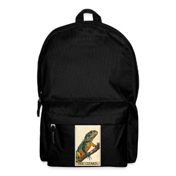 Lézard des lézards - Sac à dos - noir - Devant