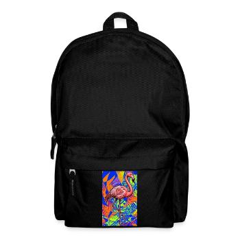 Flamant - Sac à dos - noir - Devant