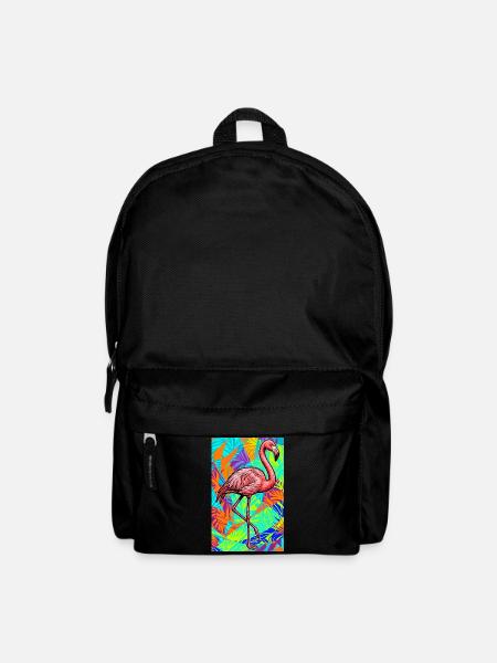 Flamant - Sac à dos - noir