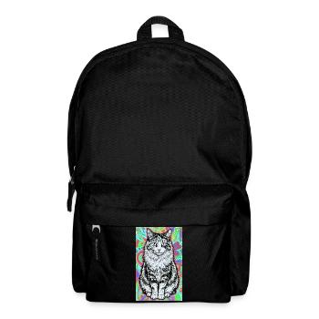 cat - Backpack - black - Front