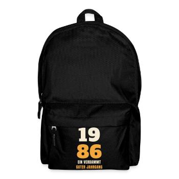 1986 Ein verdammt guter Jahrgang 40. Geburtstag - Rucksack - Schwarz - Vorne