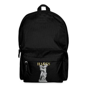 Hades-Halbton-Statue - Rucksack - Schwarz - Vorne