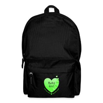 fille bébé fille - Sac à dos - noir - Devant