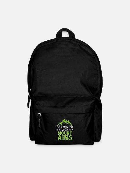 mountains berge - Rucksack - Schwarz