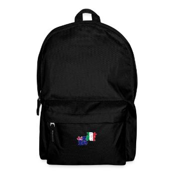 New Zealand Italy Flag New Zealand - Backpack - black - Front