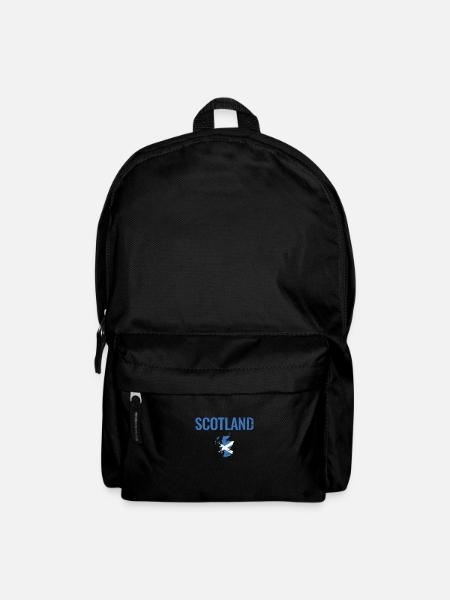 Ecosse Ecosse Vintage carte drapeau - Sac à dos - noir