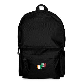 Côte d’Ivoire Italie Vintage Drapeau Ivoirien - Sac à dos - noir - Devant