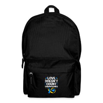 Down Syndrom - Rucksack - Schwarz - Vorne