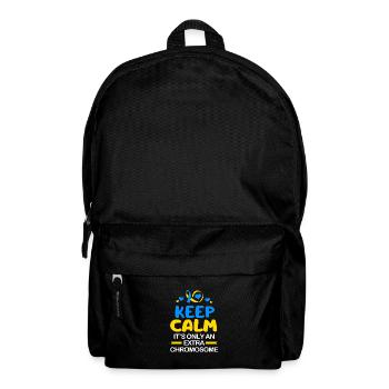Down Syndrom - Rucksack - Schwarz - Vorne