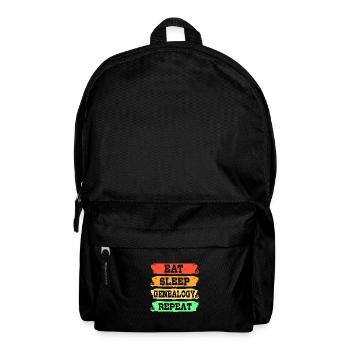 Généalogie de l’arbre généalogique - Sac à dos - noir - Devant