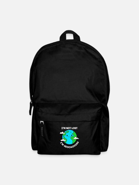 Géocaching Géocache Géocacher - Sac à dos - noir