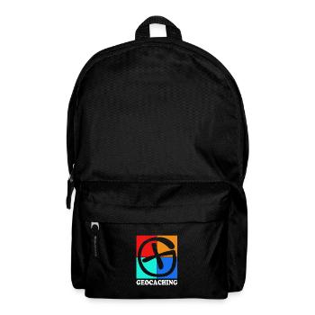 Geocaching Geocache Geocacher - Rucksack - Schwarz - Vorne