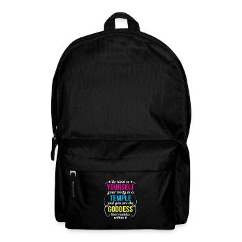 Body Positivity Feminist Feminism Feminist - Backpack - black - Front