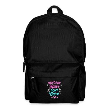 Kindergarten Erziehung Erzieher Erzieherin - Rucksack - Schwarz - Vorne