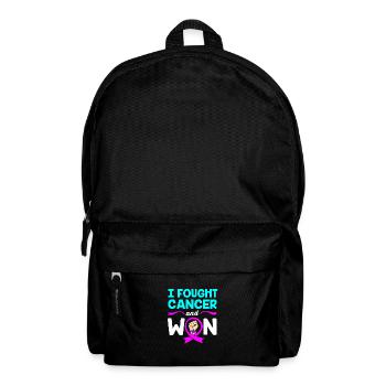 Schilddrüsenkrebs Krebs Schilddrüse - Rucksack - Schwarz - Vorne