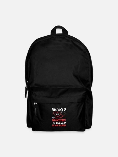Krankenschwester Rente - Rucksack - Schwarz