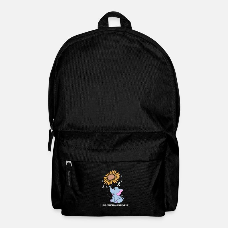 Cancer du poumon - Sac à dos - noir