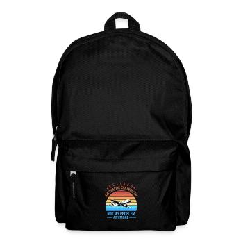 Contrôleur aérien - Sac à dos - noir - Devant