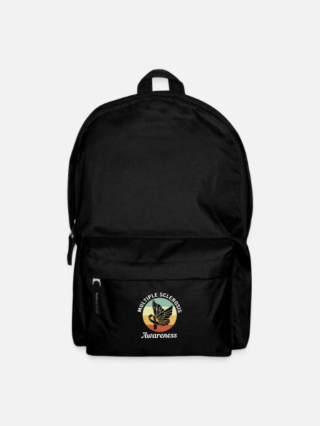 Multiple Sklerose MS - Rucksack - Schwarz