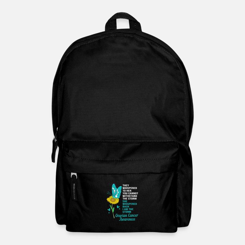 Eierstockkrebs Krebs-Überlebender Krebs - Rucksack - Schwarz