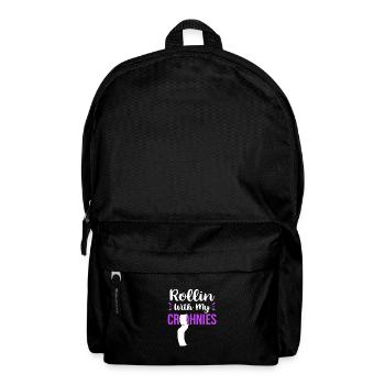 Morbus Crohn - Rucksack - Schwarz - Vorne