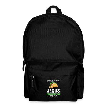 Youth pastor - Backpack - black - Front