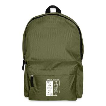 Autofahrer - Rucksack - Olivgrün - Vorne