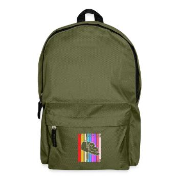 Postbote - Rucksack - Olivgrün - Vorne