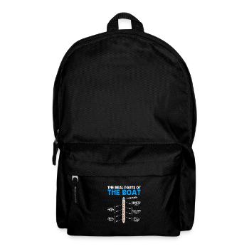 Rowing Team Rowing Rowing Rowing Boat Rowers - Backpack - black - Front