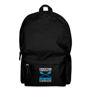 Rowing Team Rowing Rowing Rowing Boat Rowers - Backpack - black - Front