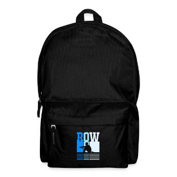 Rowing Team Rowing Rowing Rowing Boat Rowers - Backpack - black - Front