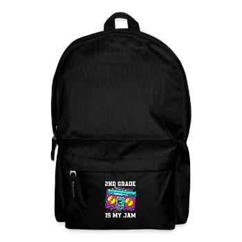 2. Klasse - Rucksack - Schwarz - Vorne