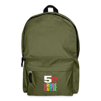 5. Klasse - Rucksack - Olivgrün - Vorne