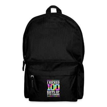 7. Klasse - Rucksack - Schwarz - Vorne