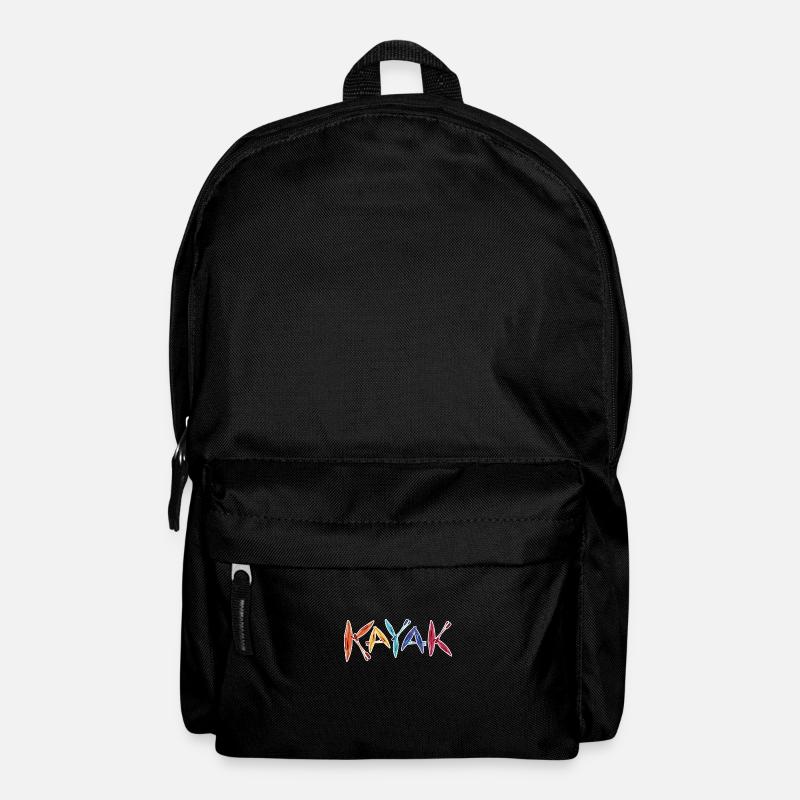 Kajaks & Paddel Kajak Kajak Geschenk - Rucksack - Schwarz