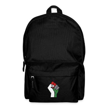 Freie Gaza Palästina Faust - Rucksack - Schwarz - Vorne