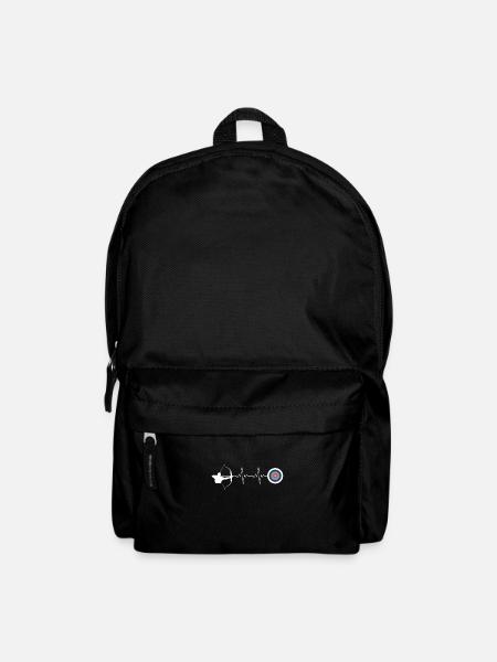 Bogensport Bogenschütze Bogenschießen Pfeil Bogen - Rucksack - Schwarz