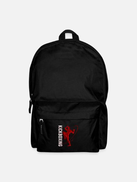 Kickboxer Martial Arts Kickboxing Kickboxen - Backpack - black