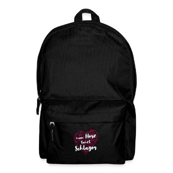 Folk Music Party Village Festival Ouftit German Schlager - Backpack - black - Front