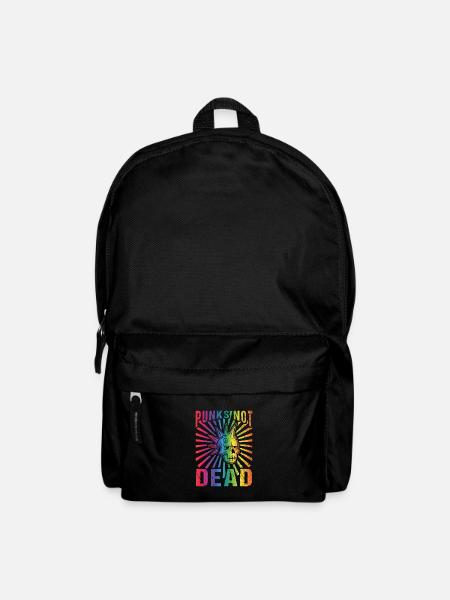 Punk Rock Pogo Anarchy Punks Punk Rocker Punk - Backpack - black