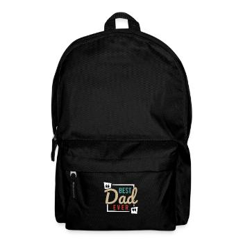 Super Dad, Daddy, Best Daddy Daddy Father's Day - Backpack - black - Front